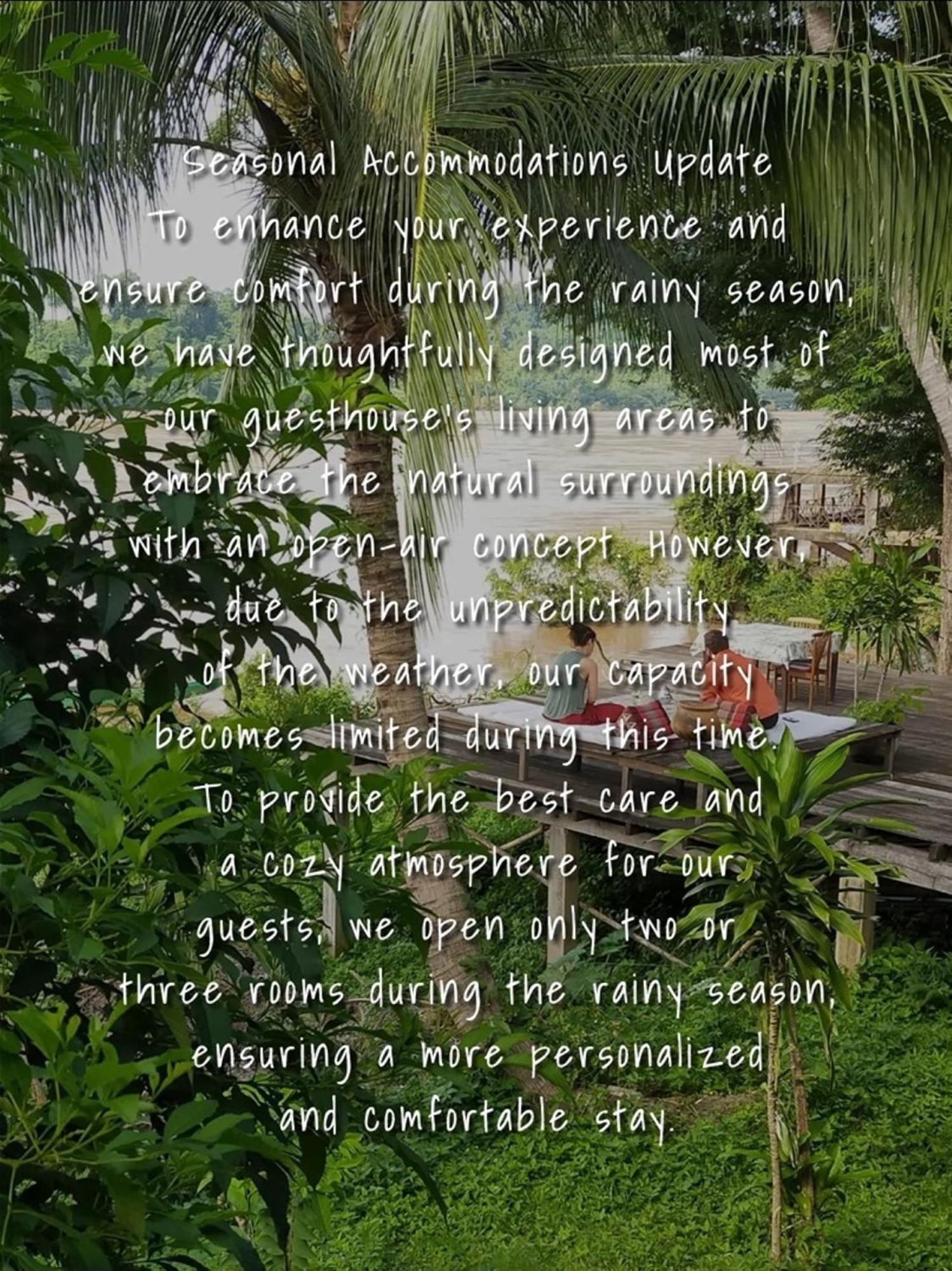 Pomelo Eatery And Riverside Suites - Savor Local Flavors, Relax In Comfort, And Discover Custom Adventures Ban Khon Eksteriør billede